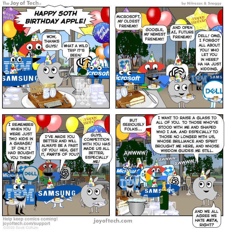 Apple's 50th Birthday Party
