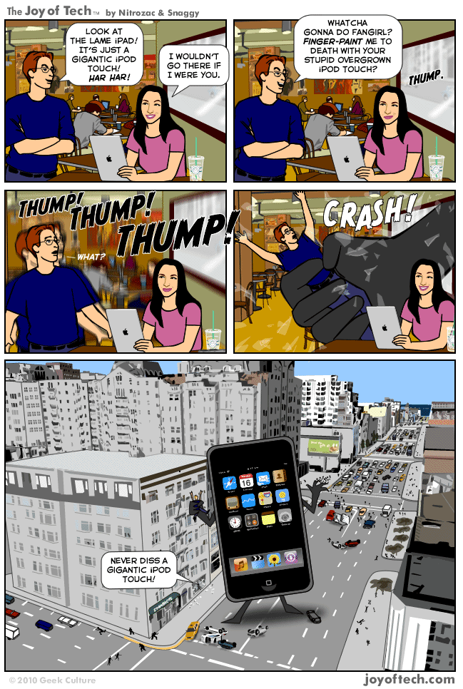 The Joy of Tech comic, with Jessycat!