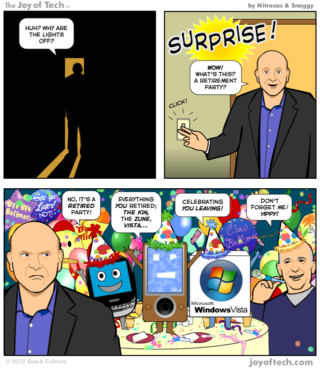 Bye bye Ballmer