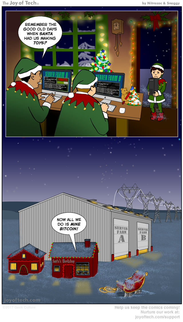 Santa's new workshop!