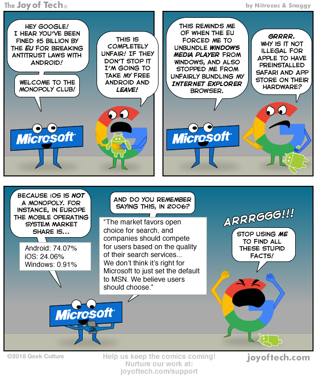 Google's Microsoft moment!