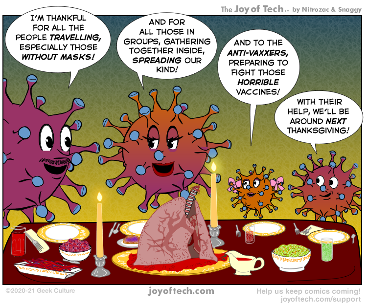 A Coronavirus Thanksgiving!